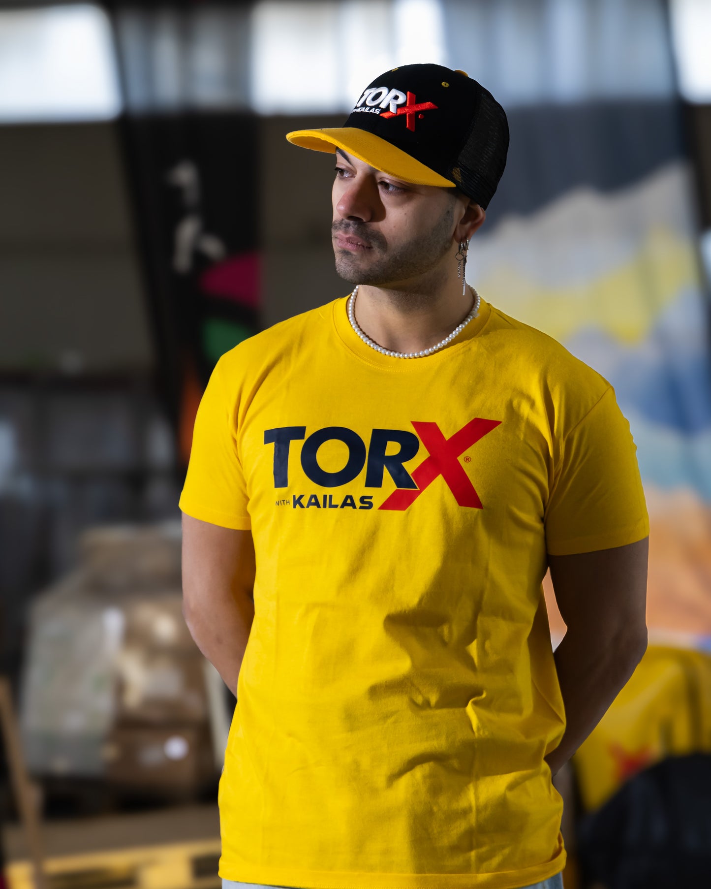 T-SHIRT GIALLA - TORX® withKAILAS