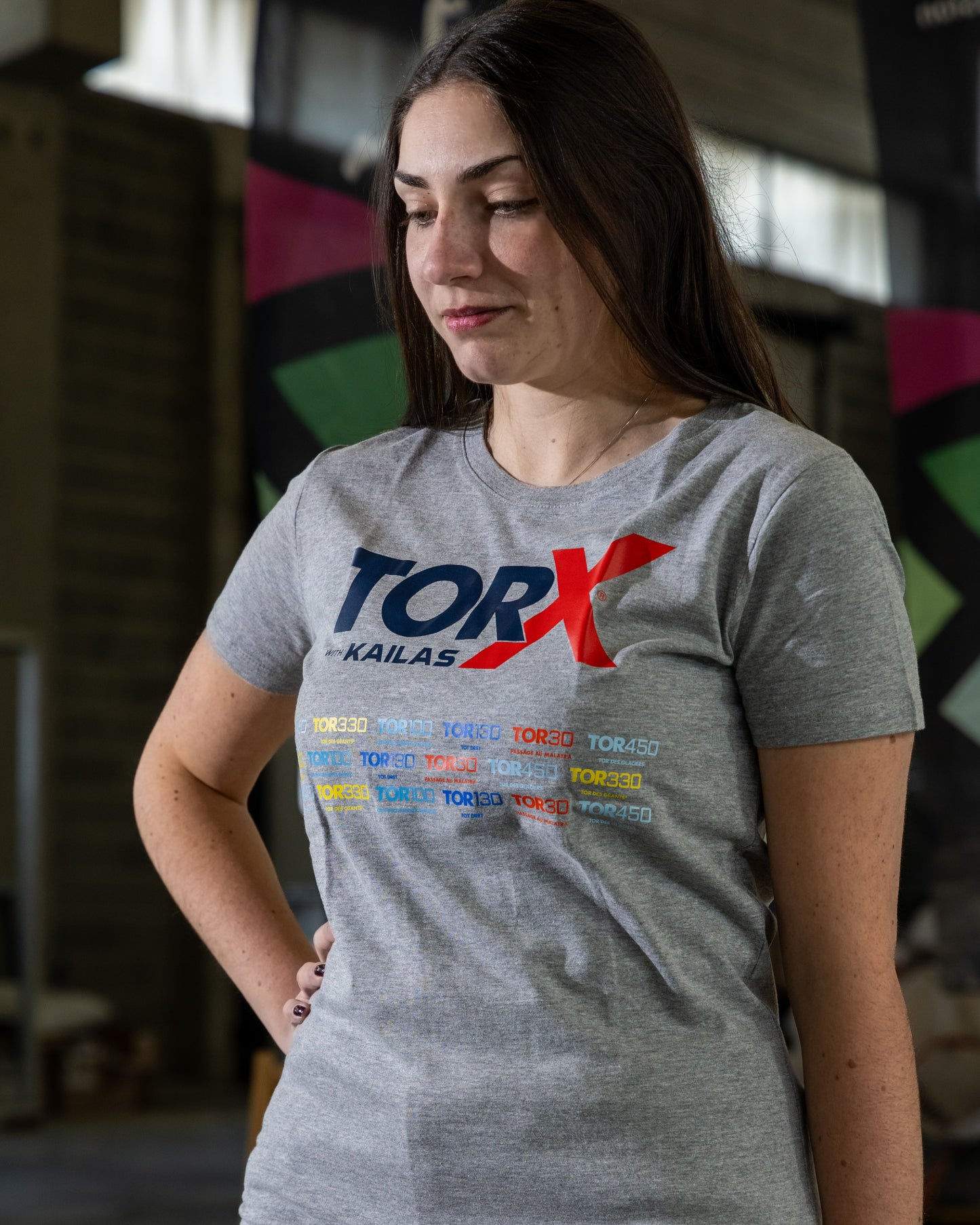 T-SHIRT GRIGIA TORX® withKAILAS
