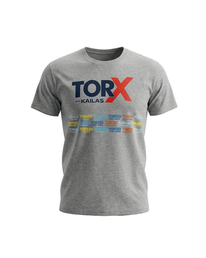 T-SHIRT GRIGIA TORX® withKAILAS