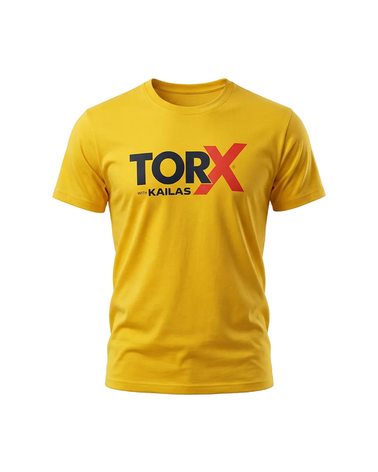 T-SHIRT GIALLA - TORX® withKAILAS